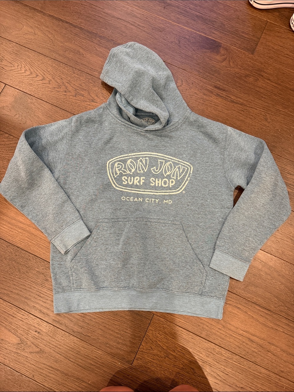Ron Jon Surf Shop Kids' Hooded Sweatshirt - OCMD Light Blue Size Large - C72-095